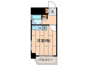 ﾗｲｵﾝｽﾞﾏﾝｼｮﾝ元住吉(307)の物件間取画像